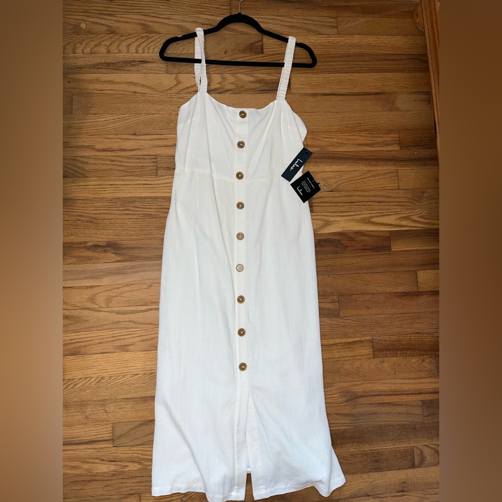 White Lulus dress